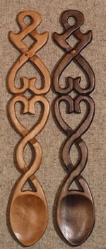 Welsh Love Spoons...see links below for more information